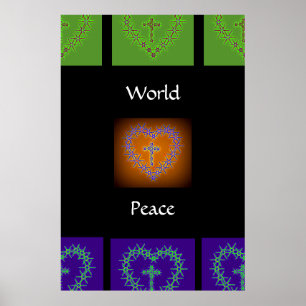 POSTER PAIX MONDIALE