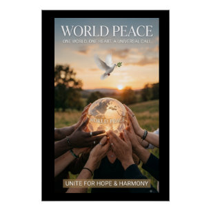 Poster Paix mondiale