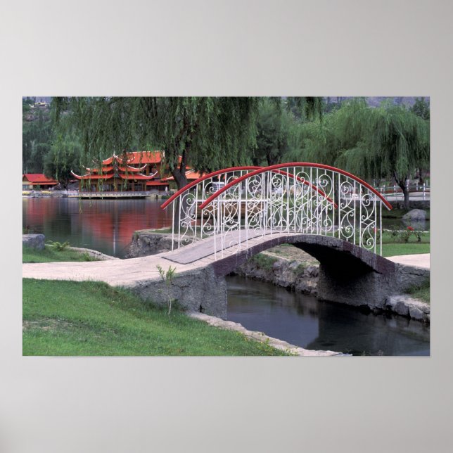 Poster Pakistan, région de Skardu. Shangri La Lodge (Devant)