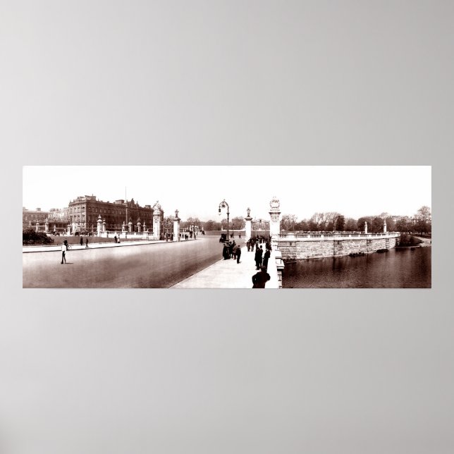 Poster Palais de Buckingham en 1909 (Devant)