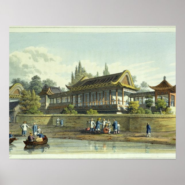 Poster Palais d'été de l'Empereur, Face à la Cité de (Devant)