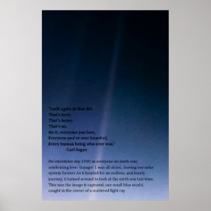 Poster Pale Blue Dot