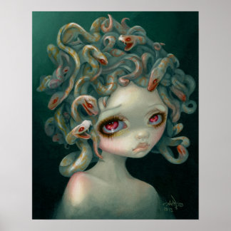 Poster Pale Medusa ART IMPRIMER pop surréalisme grand oei