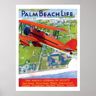 Poster Palm Beach Life #1 print