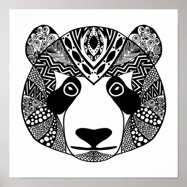 Poster Panda 2 inspiré (Devant)