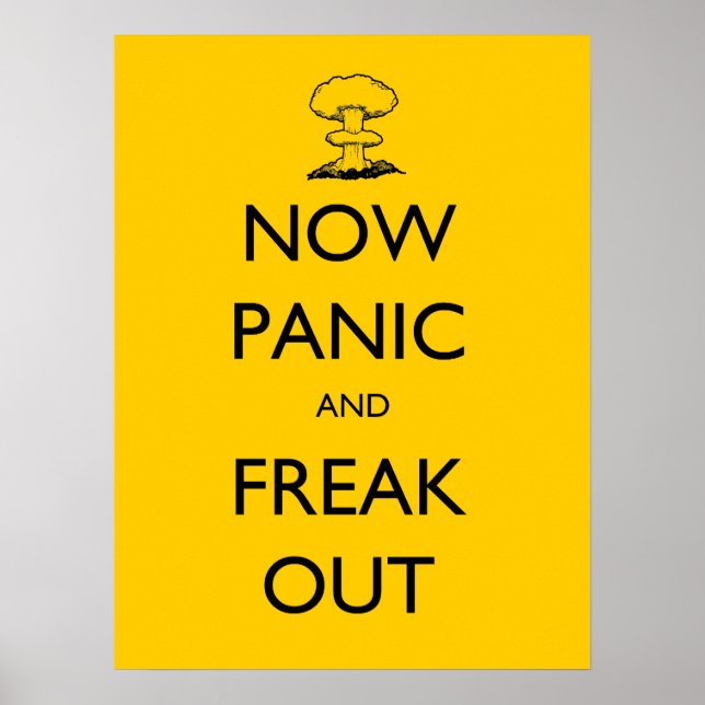 Poster Panic et Freak Out (Devant)