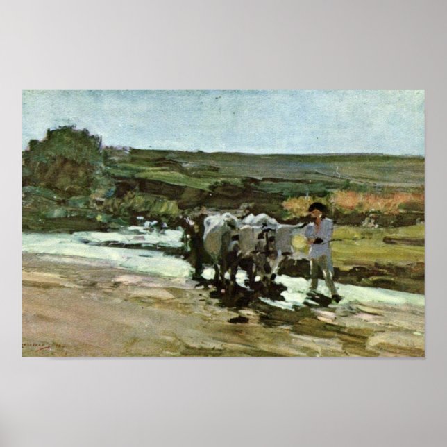Poster Panier Bullock Dans La Ford Par Grigorescu Nicolae (Devant)
