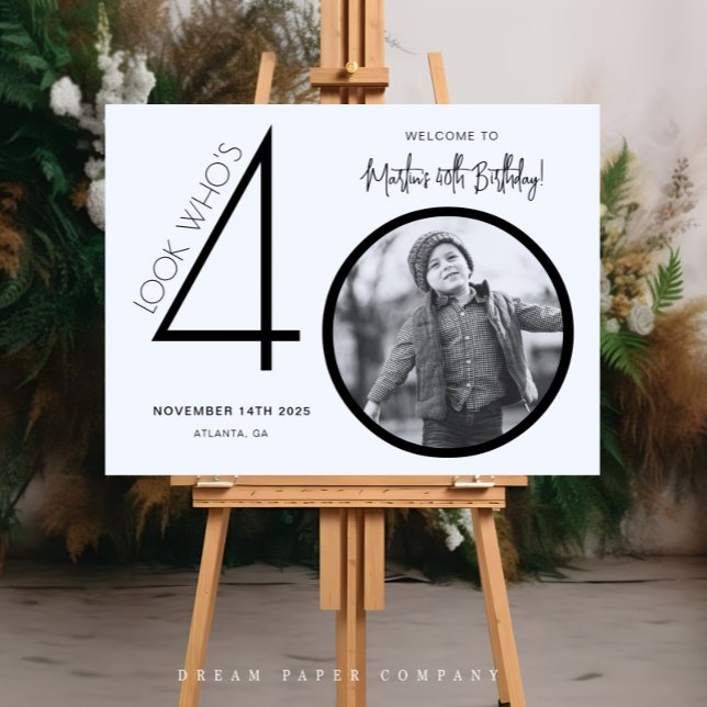 Poster Panneau de bienvenue pour les 40 ans de Modern Pho (Créateur téléchargé)