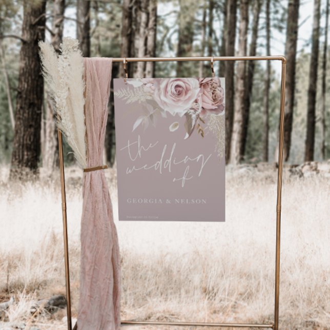 Poster Panneau de l'affiche grand Mariage flush luxueux (Créateur téléchargé)