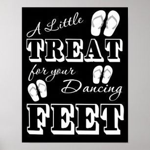 Poster Panneau Mariage de la danse sur pied - 11" x 14"