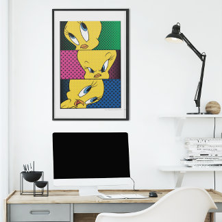 Poster Panneaux de bandes dessinées Tweety