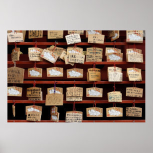 Poster Panneaux de prières