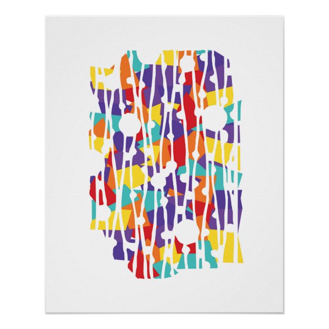 Poster Panneaux dynamiques : exécution de la géométrie de (Devant)