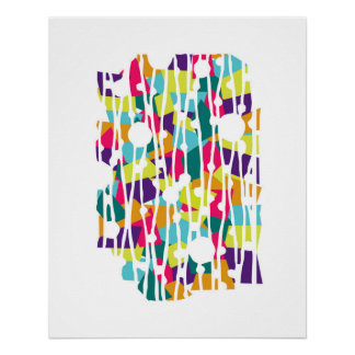 Poster Panneaux dynamiques : Expressions lumineuses Géomé