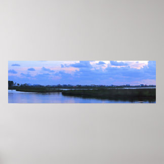 Poster Panorama Bayside de l'île de Dauphin