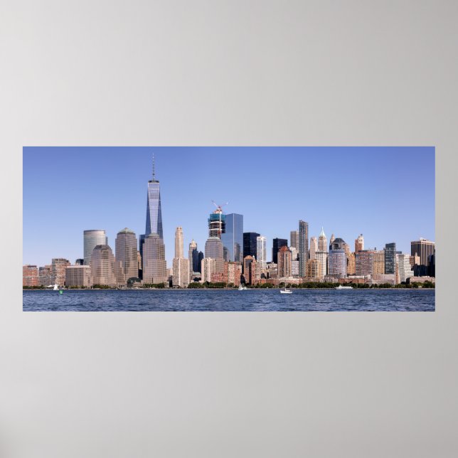 Poster Panorama de Lower Manhattan (Devant)