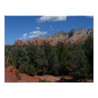 Panorama des rochers rouges à Sedona Arizona