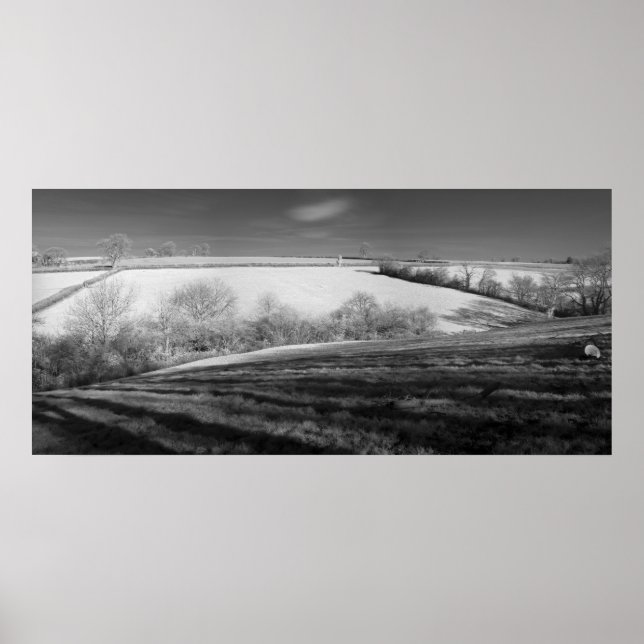 Poster Panorama hivernal (Devant)
