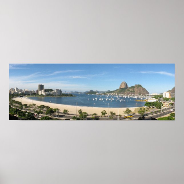 Poster Panoramica Rio de Janeiro (Devant)