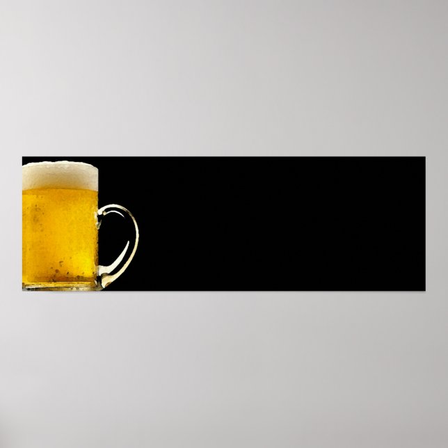 Poster Panoramique Beer Mug (Devant)