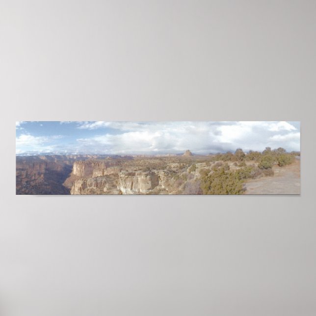 Poster Panoramique - Désert de l'Utah (Devant)