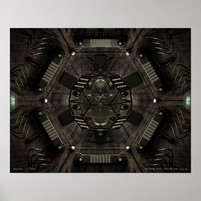 Poster Panspermia Stasis - Année draconienne 2125.36 (Devant)