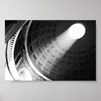 Poster Pantheon Ceiling - Rome, Italy