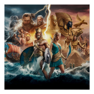 Poster Panthéon des Légendes