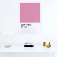 Panther Movie Rose - Pleine Largeur