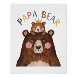 Poster Papa Bear