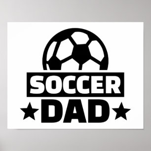Poster Papa du football