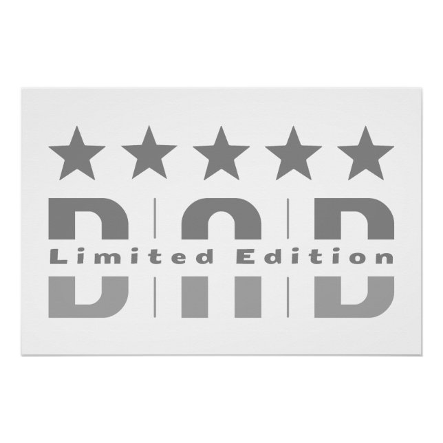 Poster Papa Limited Edition (Devant)