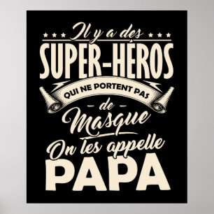 Poster Papa Super-Héro