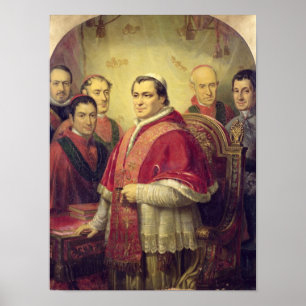 Poster Pape Pius IX 1847