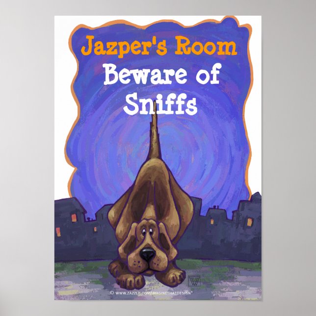 Poster Papeterie Hound Dog (Devant)