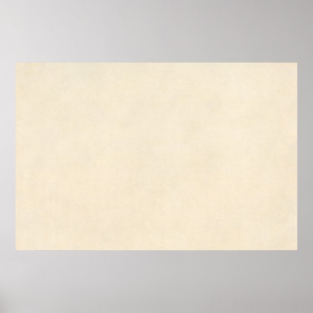 Poster Papier d'antiquité Parchment à crème vintage (Devant)