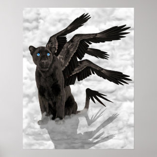 Poster Papier noir