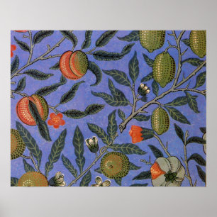 Poster Papier peint Grenade de William Morris