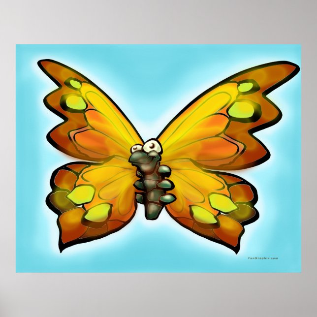 Poster Papillon (Devant)