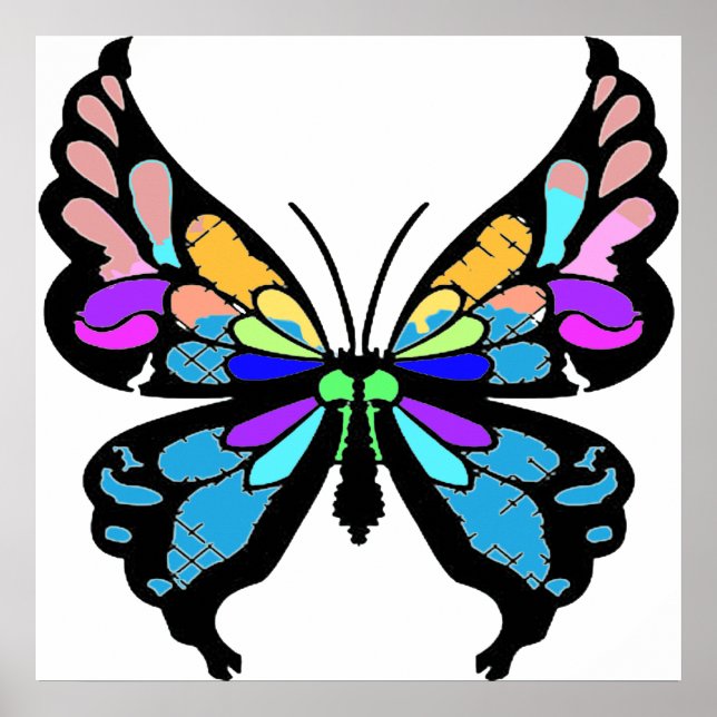 Poster Papillon (Devant)