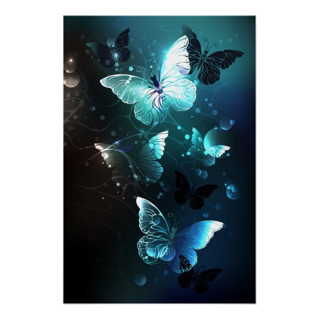 Poster Papillons de nuit (Devant)
