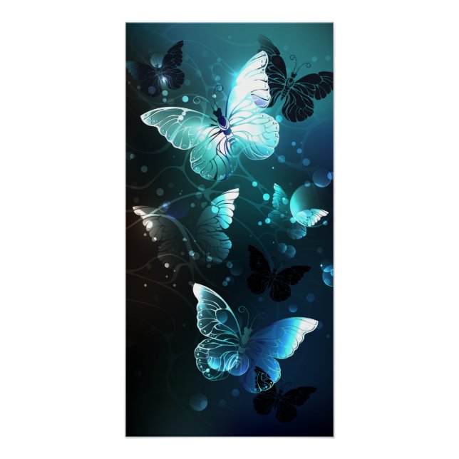 Poster Papillons de nuit à la menthe (Devant)