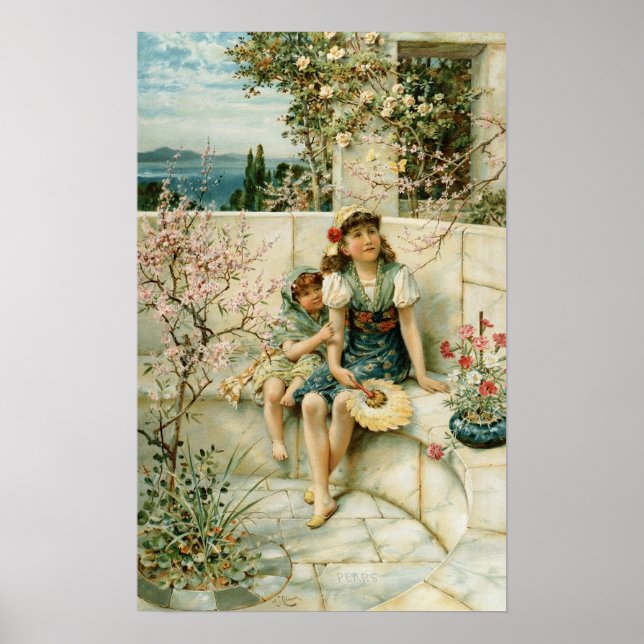 Poster Papillons, tiré de la Pears Annual, 1910 (Devant)