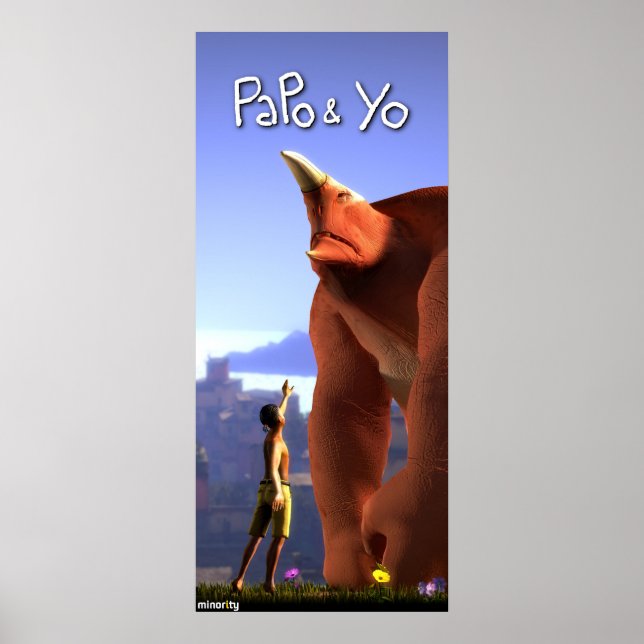 Poster Papo & Yo Tall (Devant)