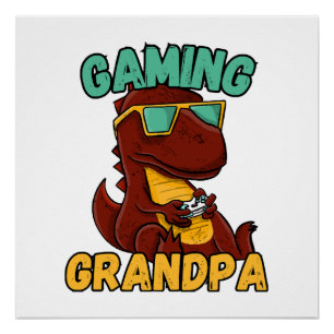 Poster Papy des jeux vidéo