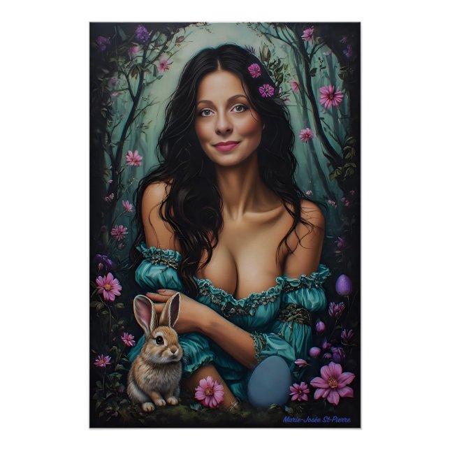Poster Pâques tendre (Devant)