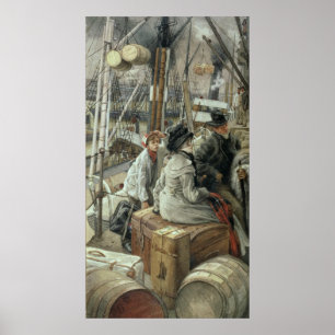 Poster Par eau, c.1881-2