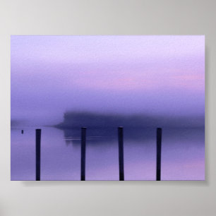 Poster Par un verre obscurément