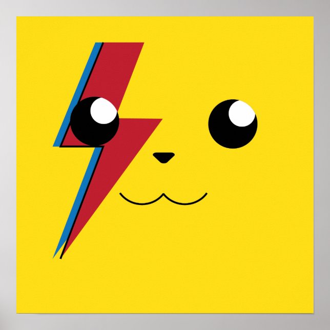 Poster para parede Picachu (Devant)