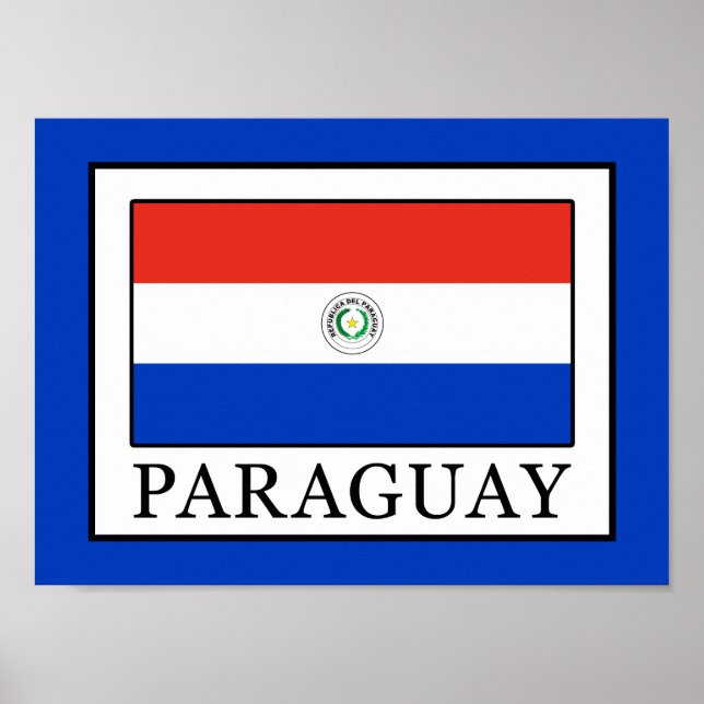 Poster Paraguay (Devant)